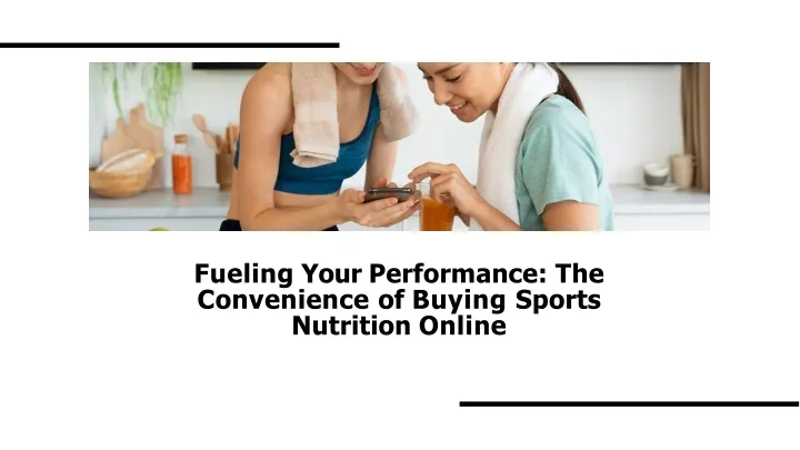fueling your performance the convenience