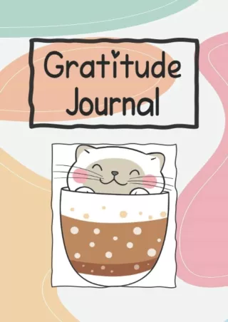 Download Book [PDF] Gratitude Journal: Simple and effective gratitude journal