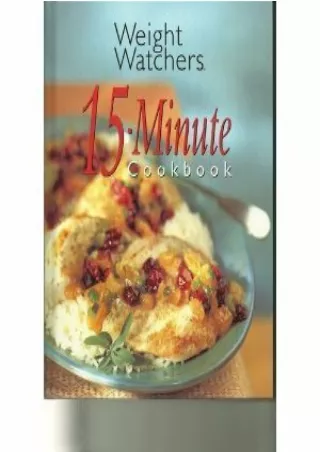 READ [PDF] Weight Watchers 15-Minute Cookbook