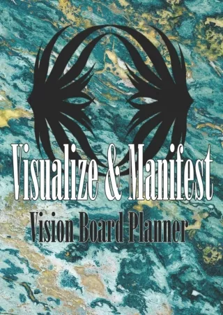 $PDF$/READ/DOWNLOAD Visualize & Manifest Vision Board Planner: Use the Law of Attraction to Create