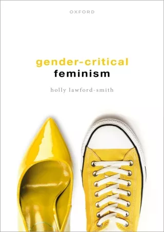 READ [PDF] Gender-Critical Feminism