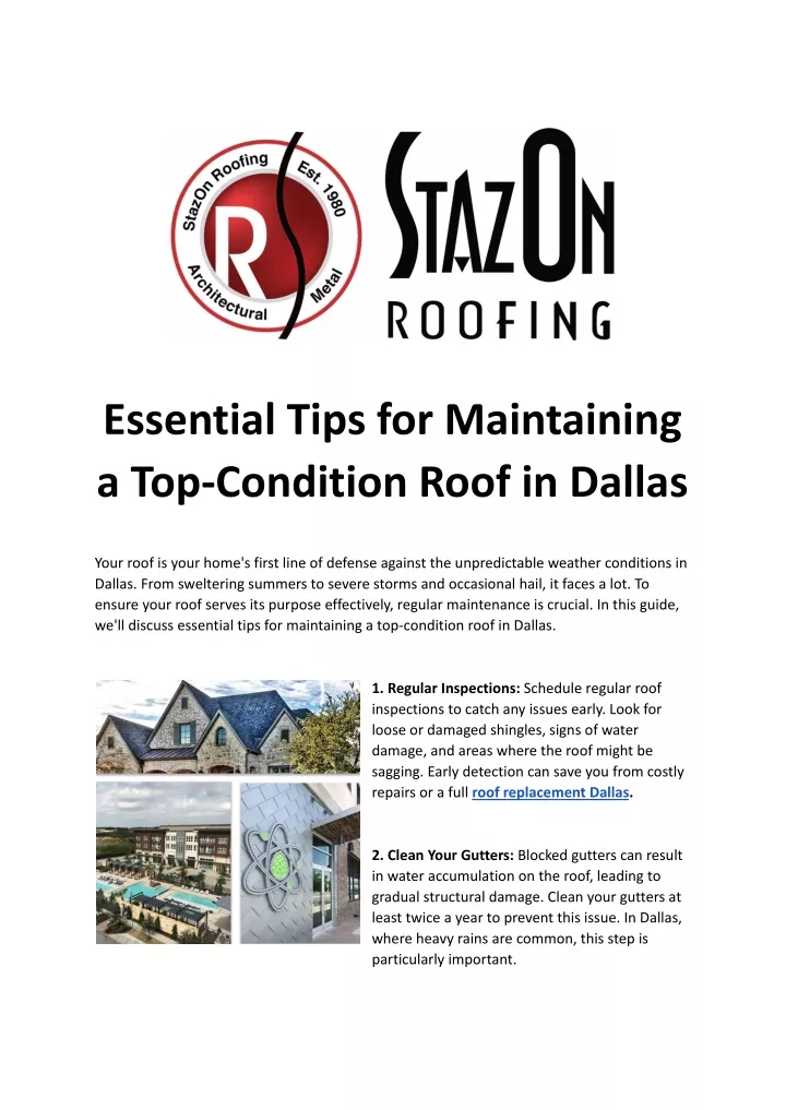 essential tips for maintaining a top condition
