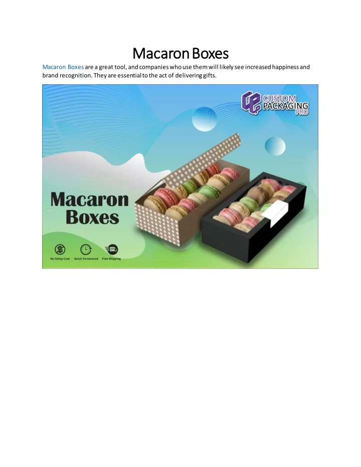 macaron boxes macaron boxes