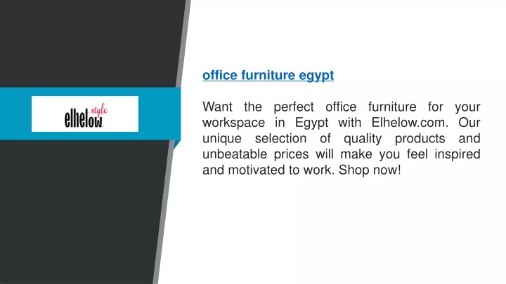 office furniture egypt want the perfect office