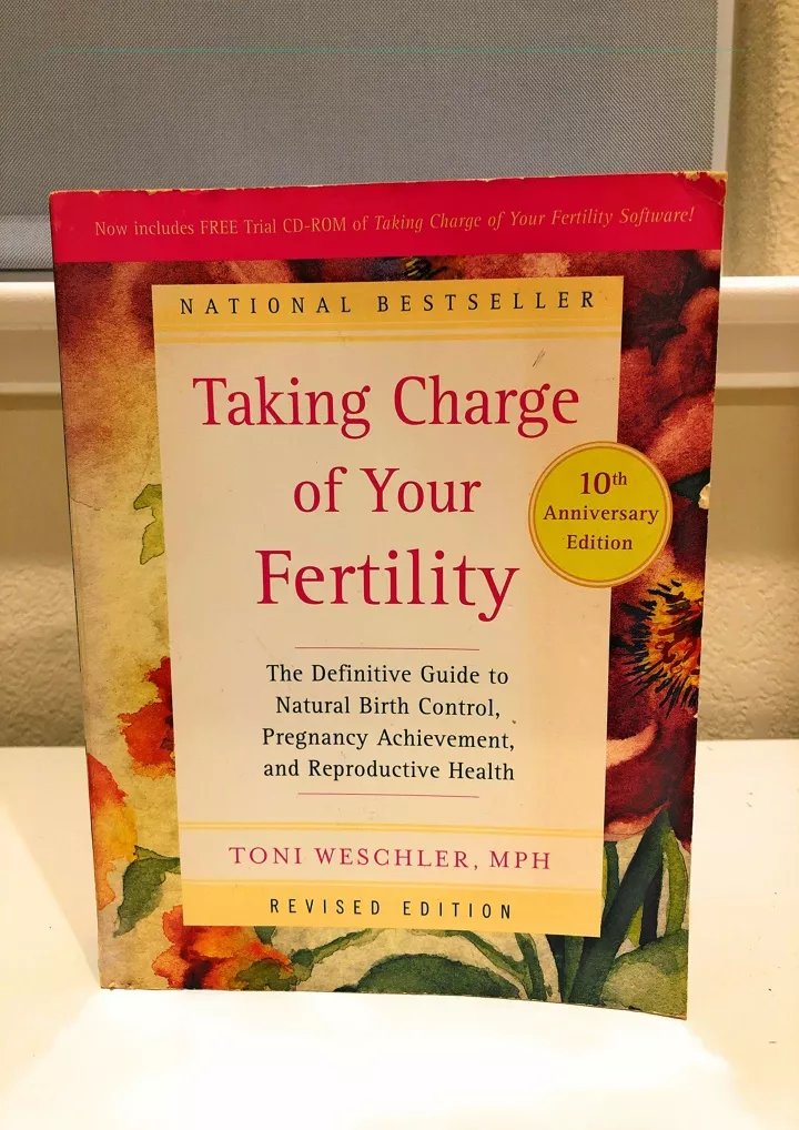 taking charge of your fertility 10th anniversary