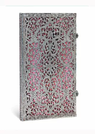 READ [PDF] Paperblanks Silver Filigree Blush Pink Notebook Lined Pages Writing J