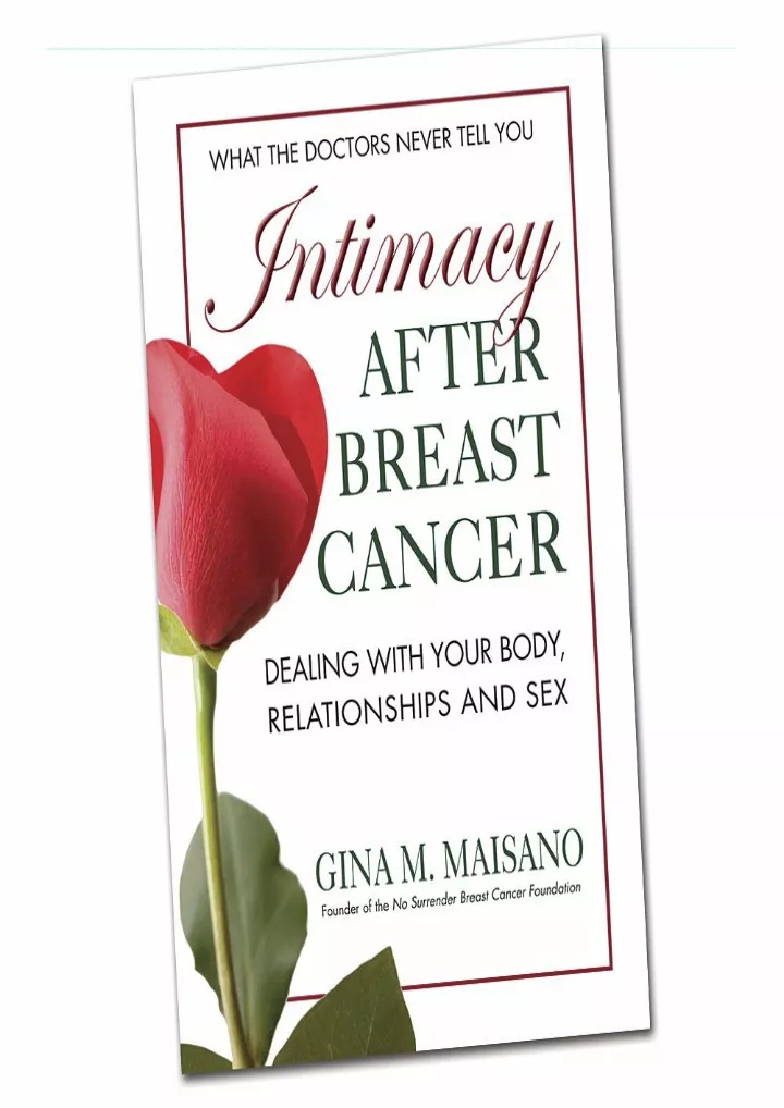 intimacy after breast cancer dealing with your