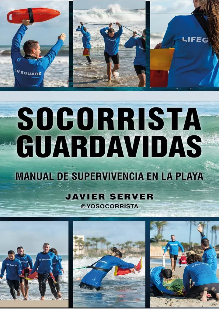 socorrista guardavidas manual de supervivencia