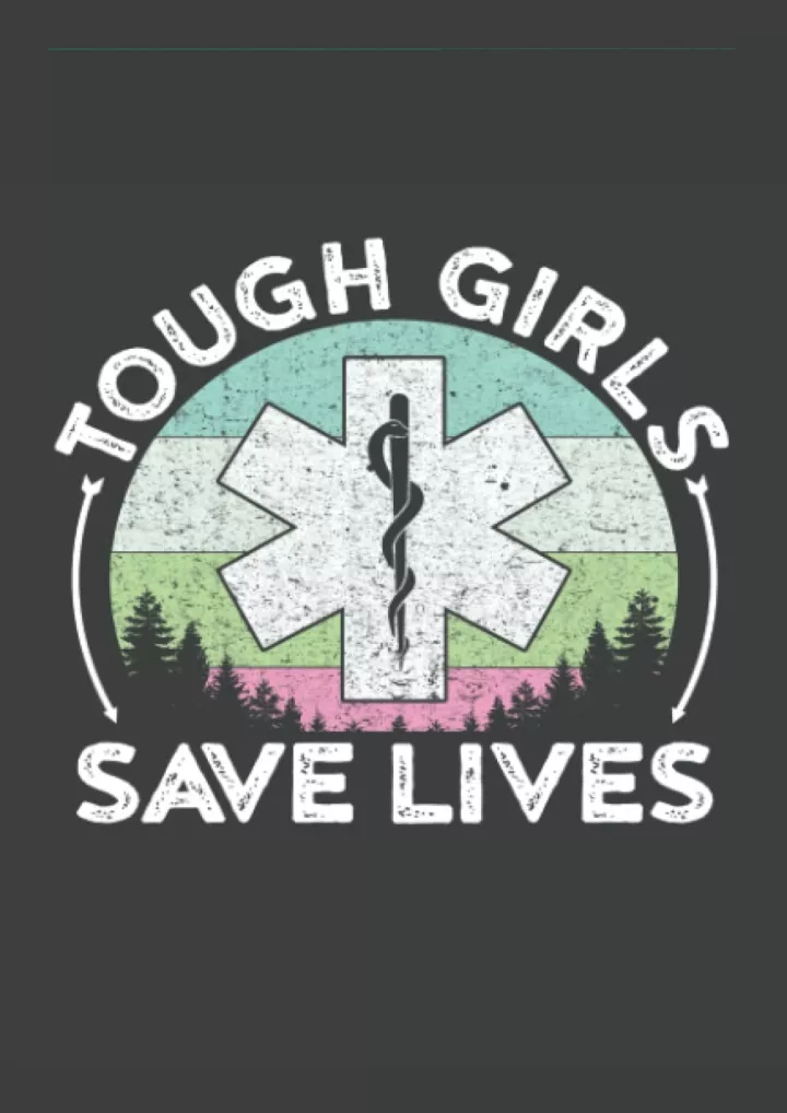 tough girls save lives emt gifts for women