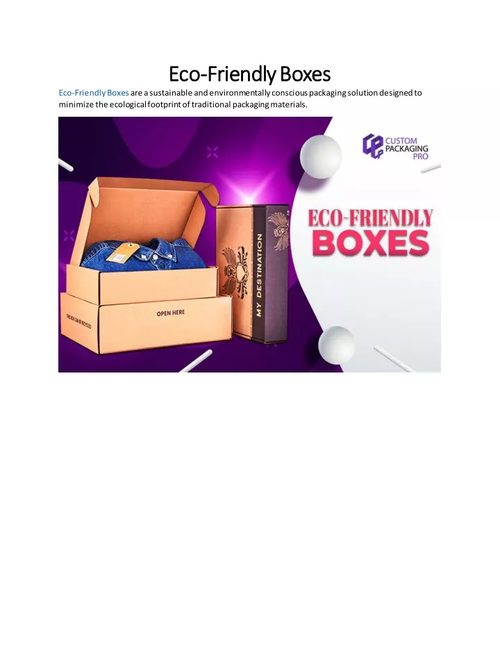 eco eco friendly boxes friendly boxes