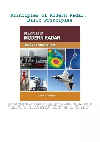 DOWNLOAD Books Principles of Modern Radar Basic Principles