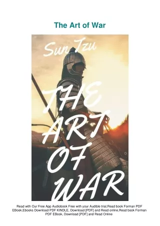 READ [DOWNLOAD] The Art of War
