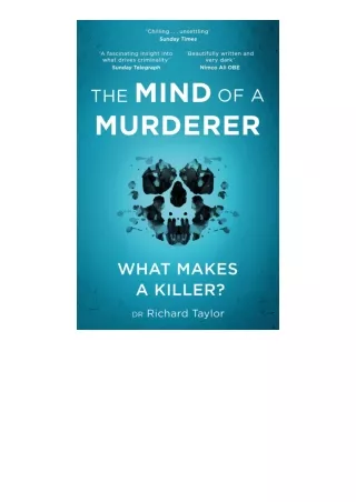 Download Pdf The Mind Of A Murderer A Glimpse Into The Darkest Corners Of The Hu