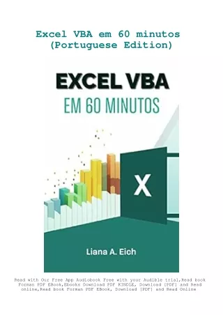 [PDF] eBooks Excel VBA em 60 minutos (Portuguese Edition)