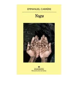 Kindle Online Pdf Yoga Panorama De Narrativas Nº 1042 Spanish Edition Full