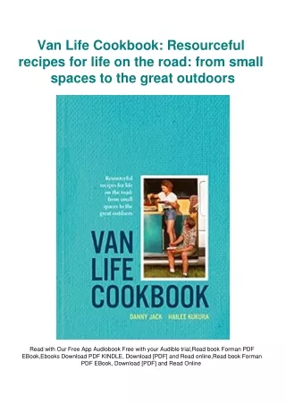 Download PDF Van Life Cookbook Resourceful recipes for life on the road from sma