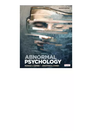 Ebook Download Abnormal Psychology For Ipad