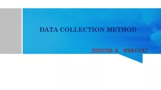 CN 201- DATA COLLECTION METHOD