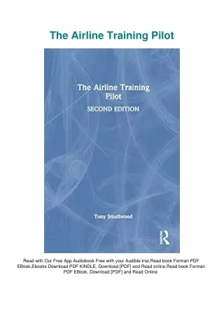 eBooks DOWNLOAD The Airline Training Pilot