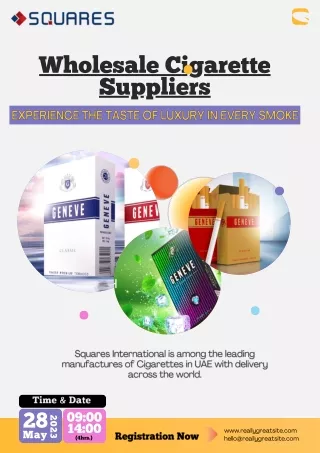 Wholesale Cigarette Suppliers