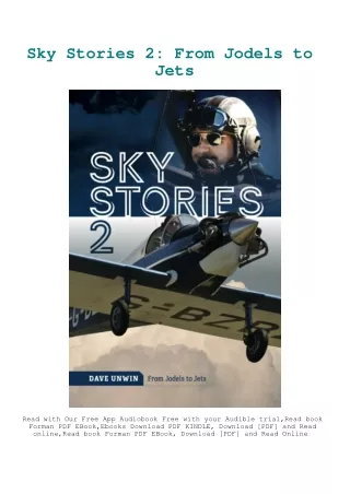 eBook DOWNLOAD Sky Stories 2 From Jodels to Jets