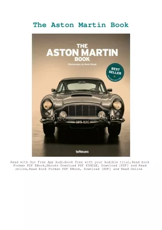 EBook PDF The Aston Martin Book