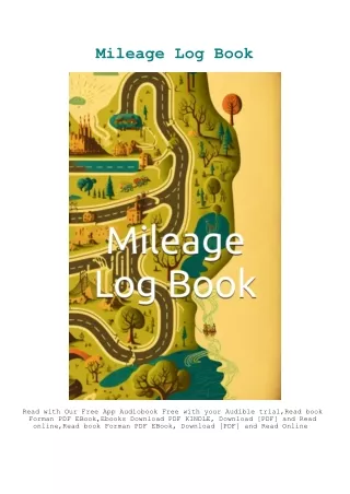 DOWNLOAD Book Mileage Log Book