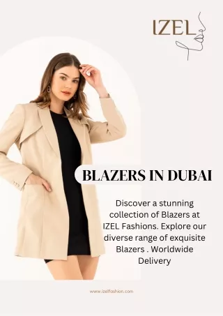 Blazers in Dubai