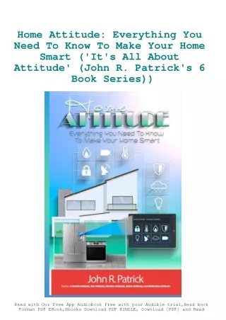 DOWNLOAD PDF Home Attitude Everything You Need To Know To Make Your Home Smart (
