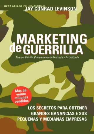 DOWNLOAD/PDF Marketing de Guerrilla (Spanish Edition)