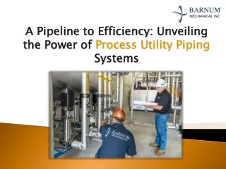 a pipeline to efficiency unveiling the power