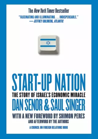 PDF/READ Start-up Nation: The Story of Israel's Economic Miracle