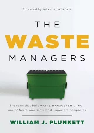 [PDF READ ONLINE] The Waste Managers