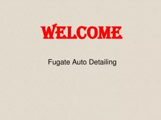 welcome