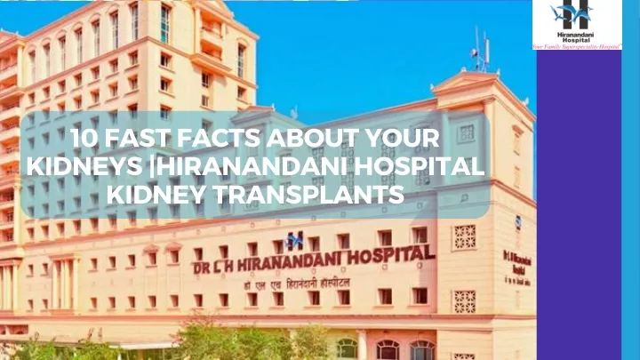 10 fast facts about your kidneys hiranandani