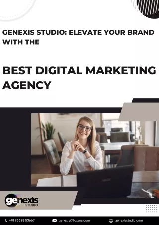 Genexis Studio: Elevate Your Brand with the Best Digital Marketing Agency
