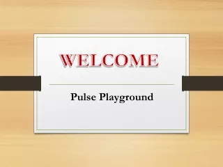 welcome