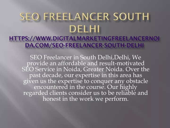 seo freelancer south delhi https www digitalmarketingfreelancernoida com seo freelancer south delhi