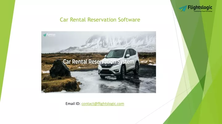 car rental reservation software