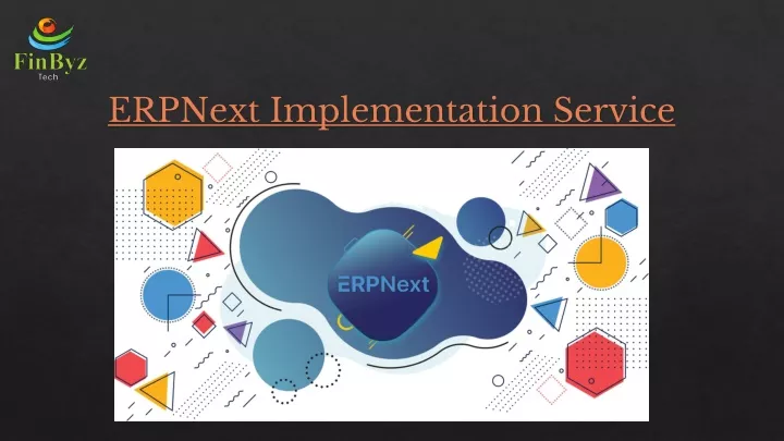 erpnext implementation service