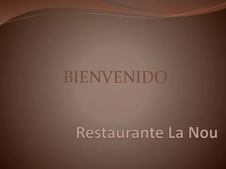 restaurante la nou