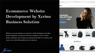 Ecommerce Website Development