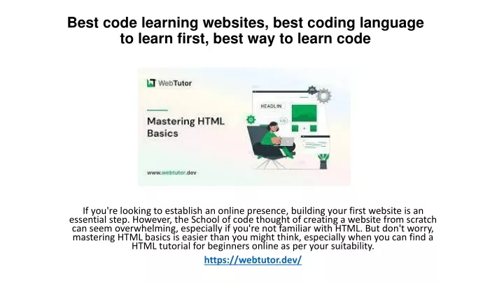 best code learning websites best coding language to learn first best way to learn code