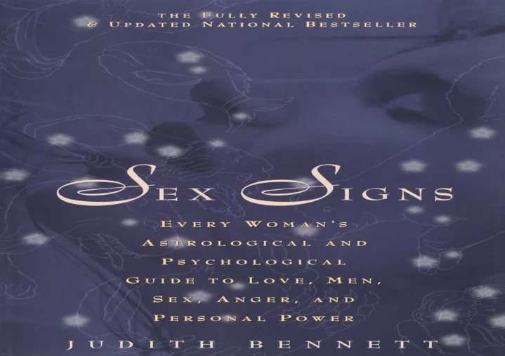 Ppt Pdf Sex Signs Every Womans Astrological And Psychological Guide