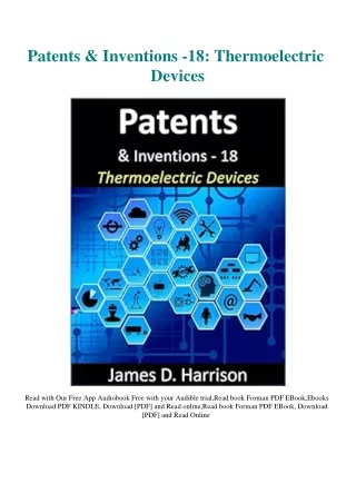 Download PDF Patents & Inventions -18 Thermoelectric Devices