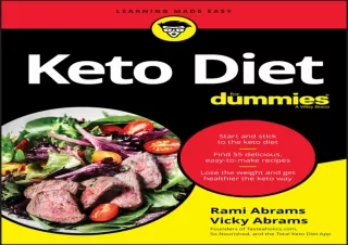 EPUB READ Keto Diet For Dummies