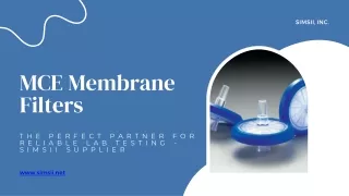MCE Membrane Filters: The Perfect Partner for Reliable Lab Testing - Simsii