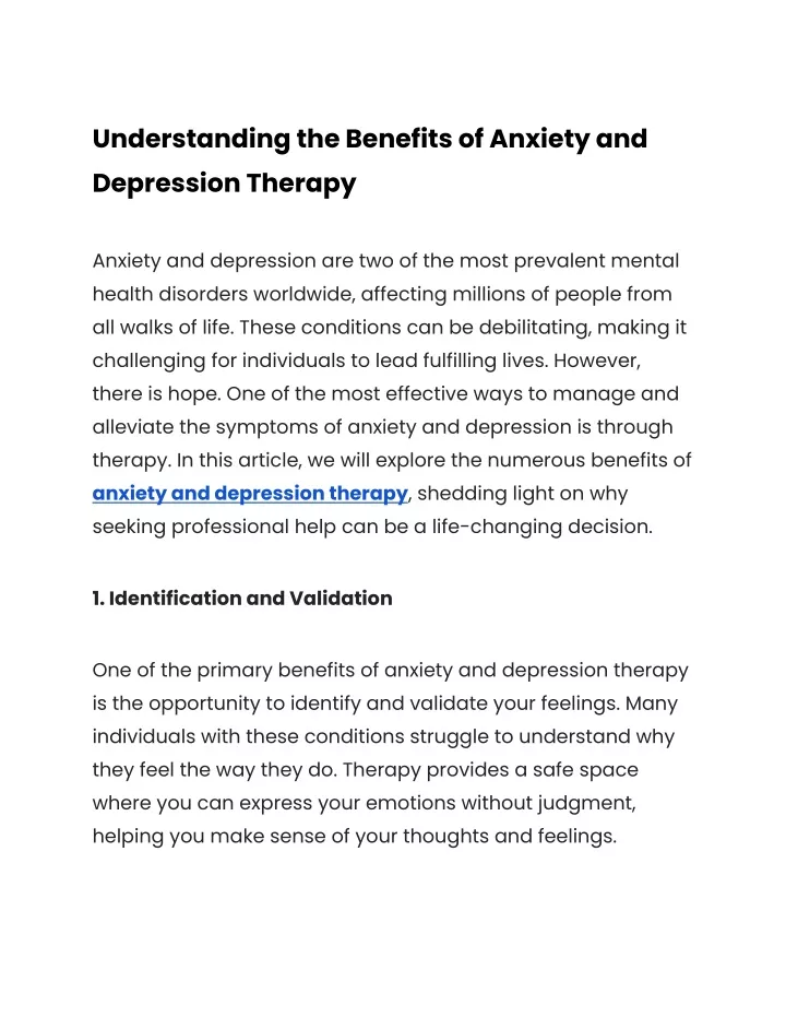 understanding the benefits of anxiety