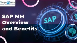 SAP MM Overview And Benefits