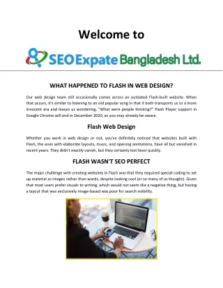 Flash Web Designs